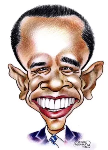 Gambar Karikatur Barack Obama